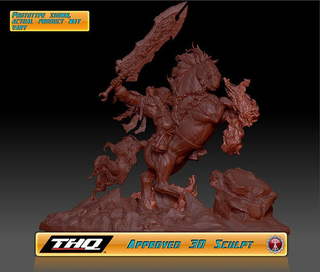 Illustration for article titled Darksiders Gets A Statue, Here's Your First Look